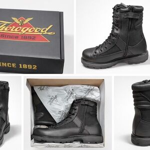 Thorogood GEN-Flex2 8” Side-Zip Waterproof Black Tactical Boots